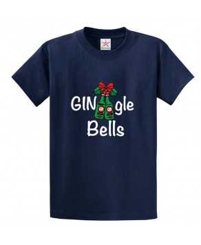 Gingle Bells Classic Unisex Kids and Adults T-shirt For Christmas